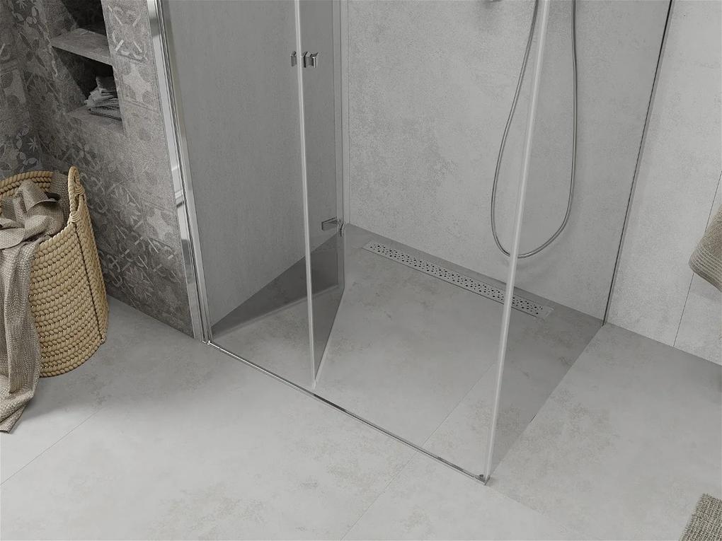 Mexen Lima, sprchovací kút 95 (dvere) x 110 (stena) cm, 6mm číre sklo, chrómový profil, 856-095-110-01-00