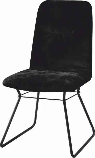 Jedálenská stolička ALMIRA čierna Tempo Kondela