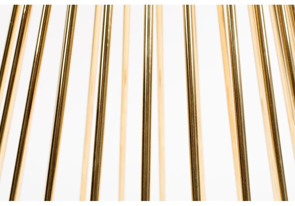 Okrúhly jedálenský stôl so sklenenou doskou ø 104 cm Floris – White Label