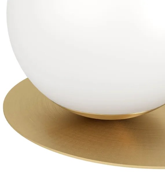 Eglo 39954 - Stolná lampa ARENALES 1xE27/40W/230V zlatá