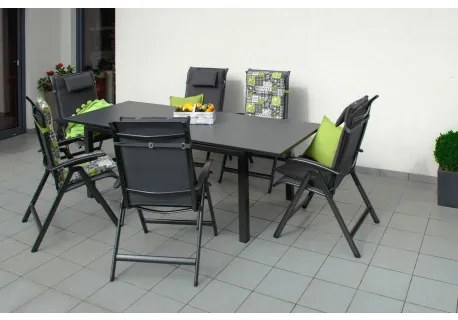Doppler FIRENZE - rozkladací hliníkový stôl 180/240 x 90 x 75 cm - 2. akosť (N580)