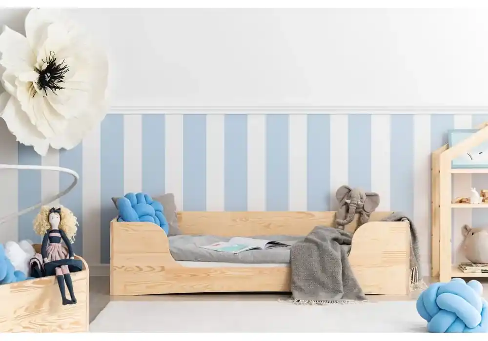 Detská posteľ z borovicového dreva Adeko Pepe Dan, 90 x 170 cm | Biano