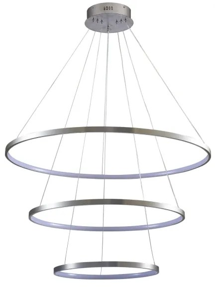 LED Luster na lanku LEA LED/60W/230V 4000K pr. 80 cm chróm