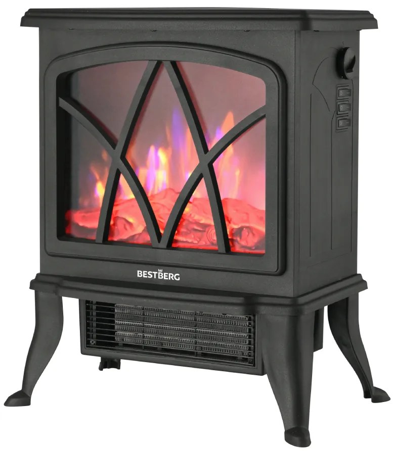 BestBerg BBES-2000B / 2000 W / čierna