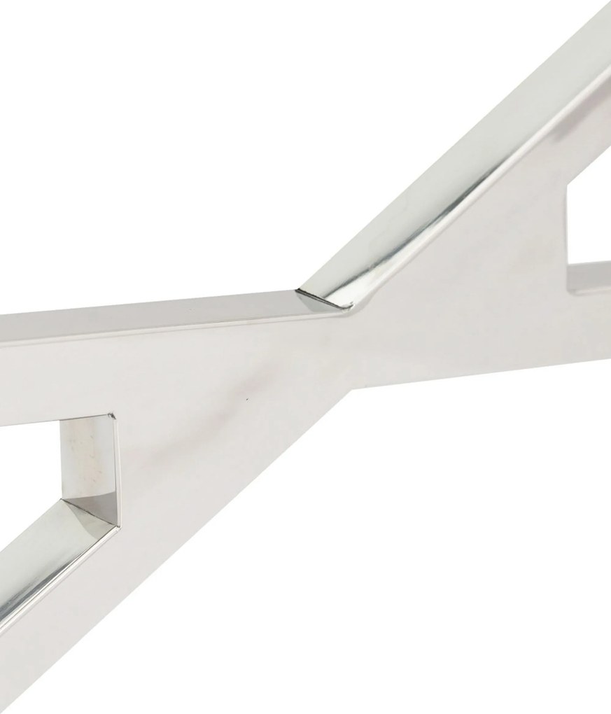Lavička Flavio silver 130 x 70 x 41 cm