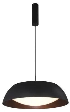 Rustikálny luster Lenox 40 SMART čierne/Co