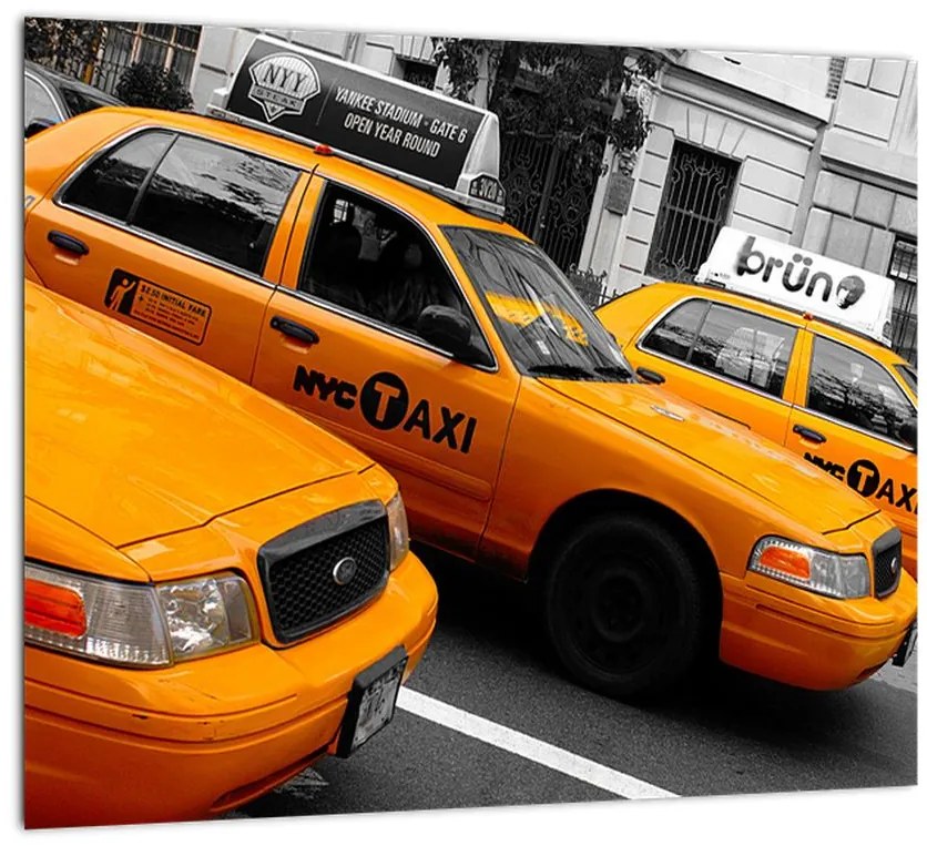 Žlté taxi - obraz