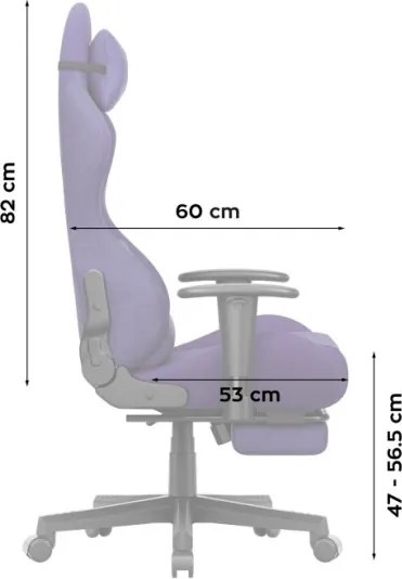Herná stolička Force 5.7 Purple