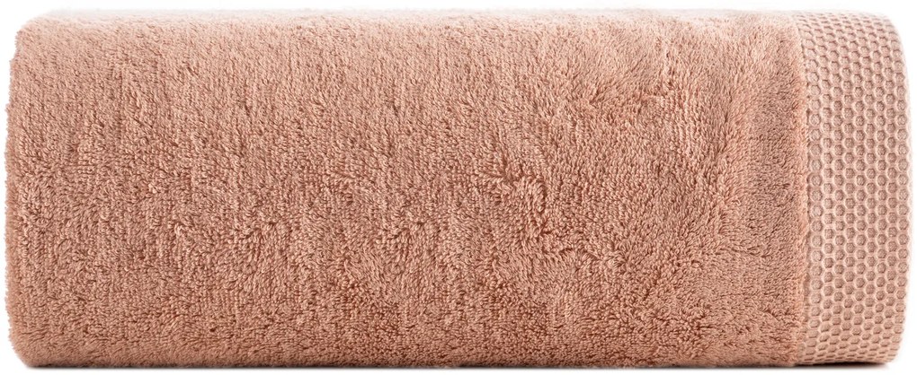 BAMBUSOVÝ UTERÁK HARMONY 70X140 CM PUDROVÁ