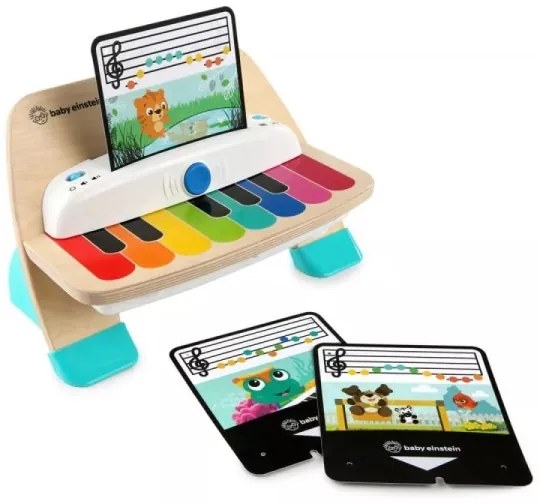 Baby Einstein - Drevená hudobná hračka MAGIC TOUCH 3xAA klavír