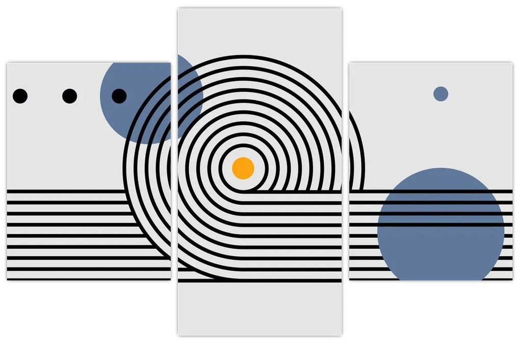 Obraz - Minimalistická abstrakcia N⁰1 (90x60 cm)