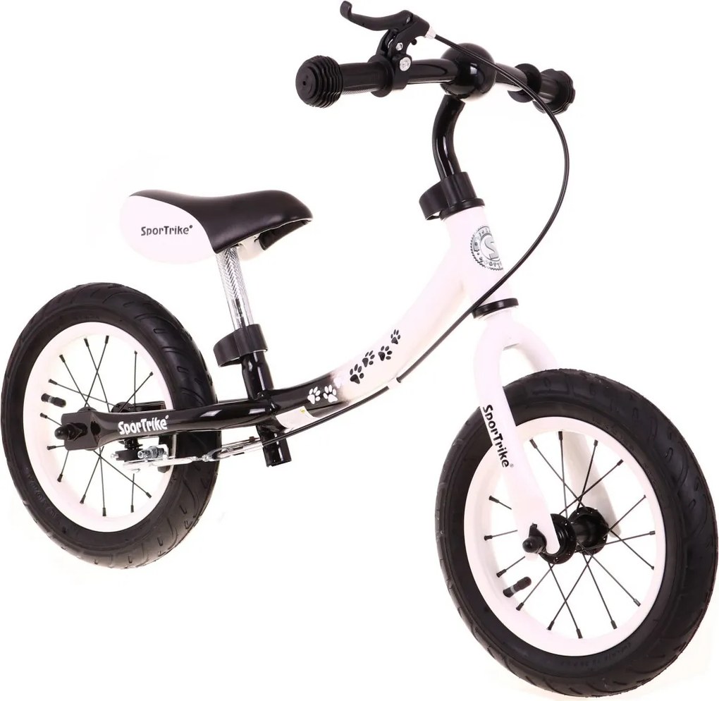 Ramiz Detský krosový bicykel Boomerang SporTrike Biela Učíme sa jazdiť + variabilné usporiadanie rámu