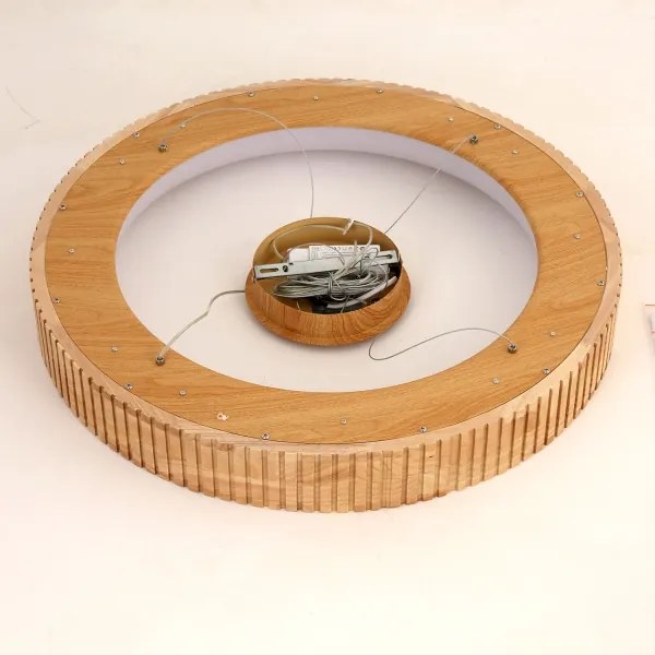 Brilagi - LED luster na lanku FALCON WOOD MODERN LED/40W/230V pr. 60 cm drevo