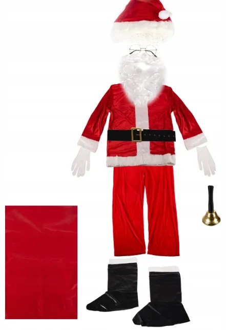 Vianočný kostým Santa Claus