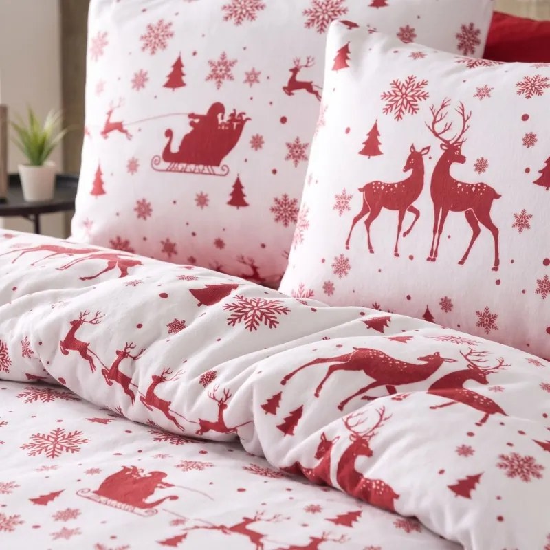 Flanelové obliečky Santa Claus EMI