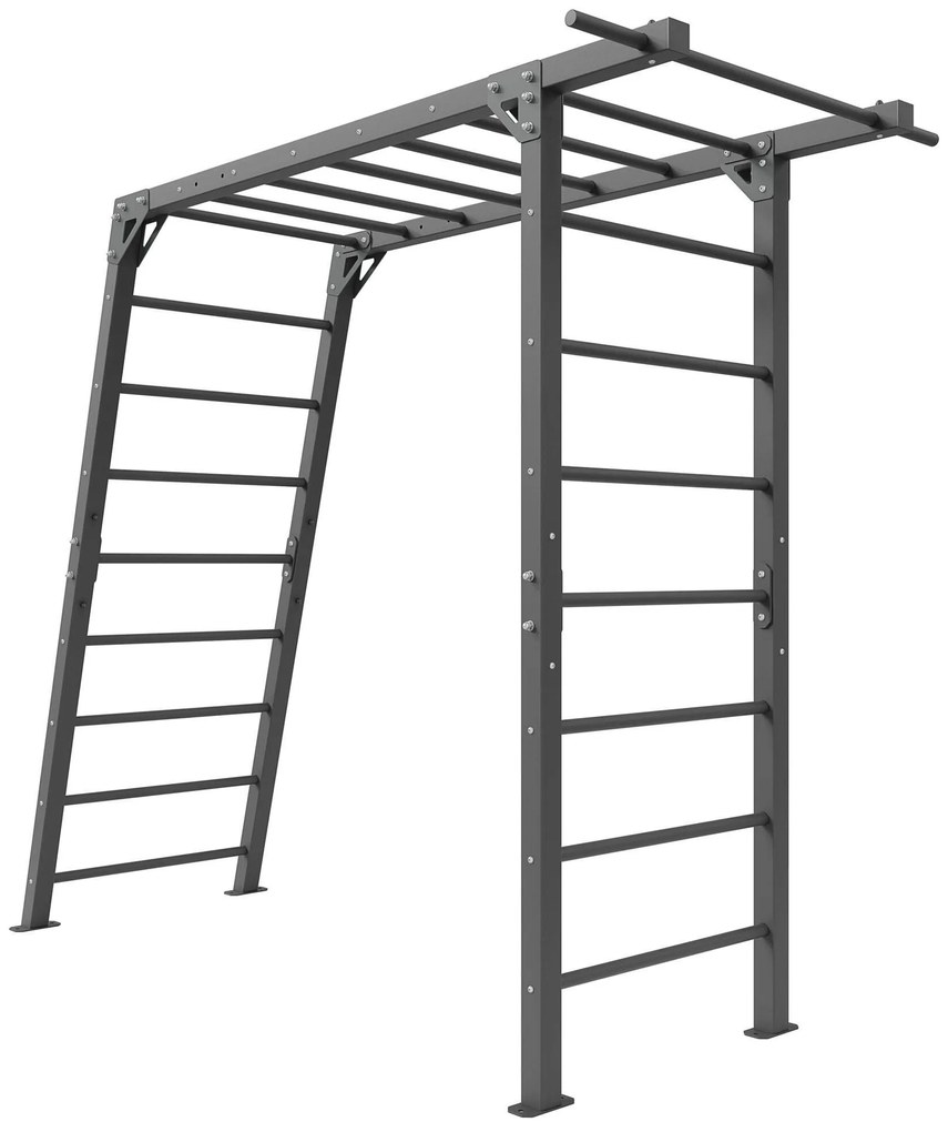 Marbo Sport Oceľová konštrukcia na záhradnú hojdačku s preliezačkou / rebrinami MARBO MO-Z6