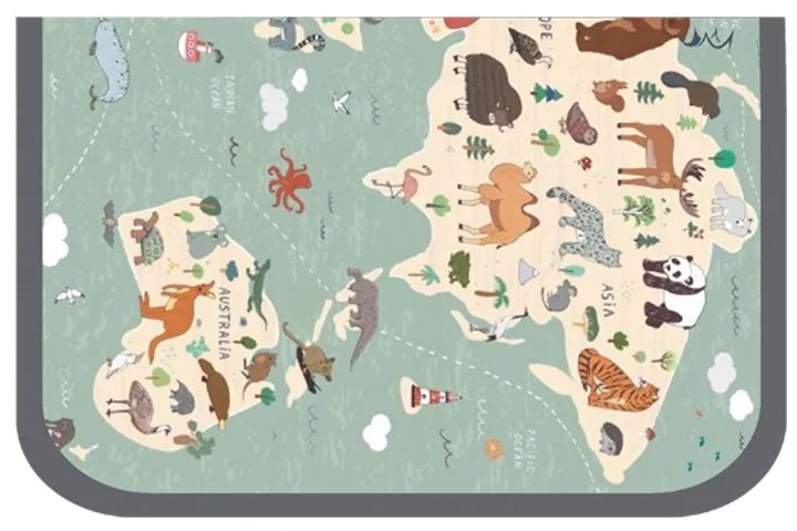 Školský set 5dielny REYBAG World Map 2