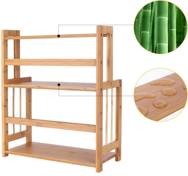 Kuchynská polica CEZAR béžová