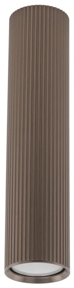 Bodové svietidlo TUNE L 1xGU10/10W/230V 24 cm hnedé