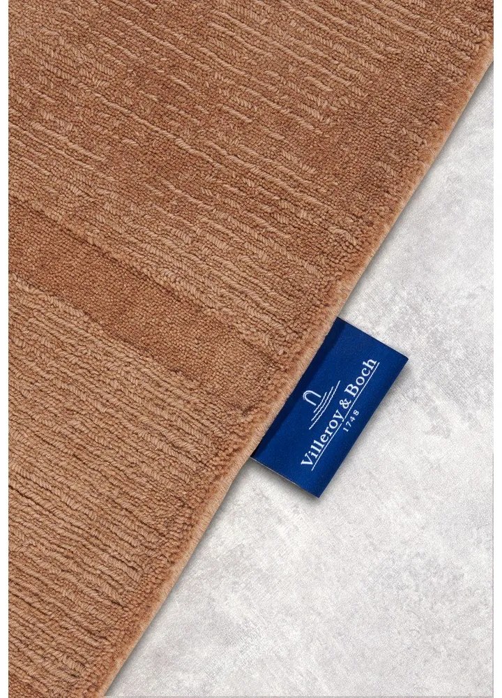 Hnedý ručne tkaný vlnený behúň 80x250 cm Alexis – Villeroy&Boch