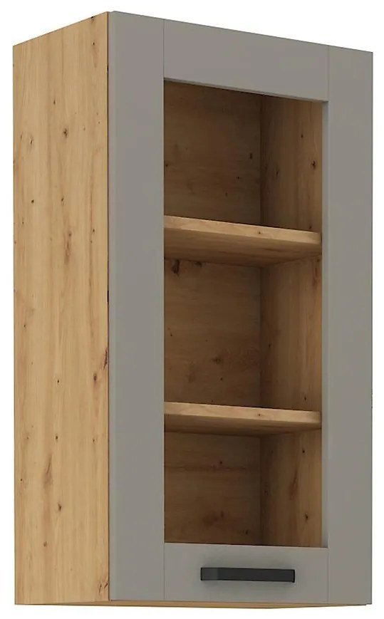 Kuchynská skrinka Luna claygrey/artisan 40GS-90 1F