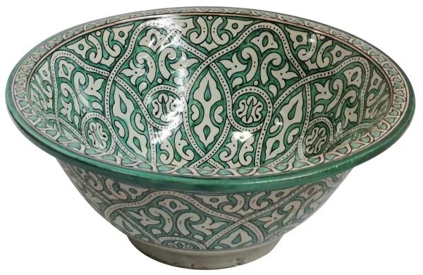 Orientálne ručne maľované umývadlo FES 33