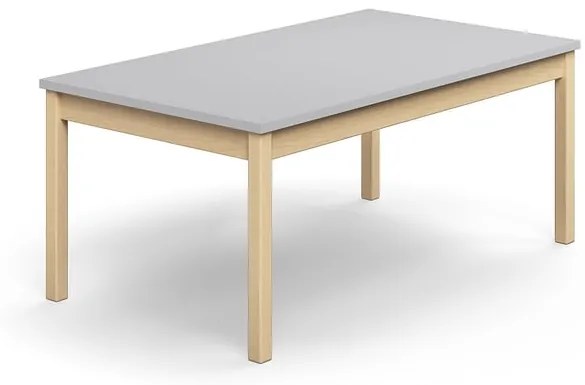 Stôl DECIBEL, 1400x800x590 mm, akustický HPL - šedá