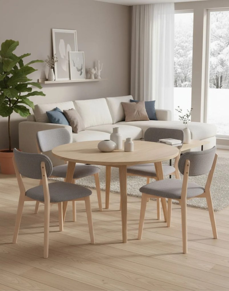 Drevená jedálenska stolička Boston