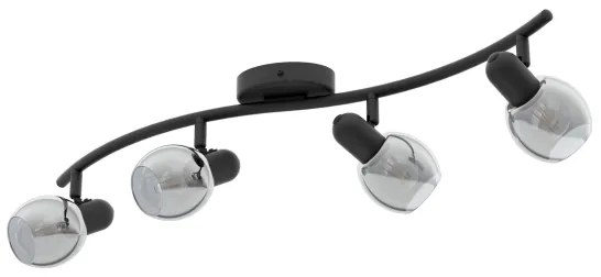 Eglo 98626 - Bodové svietidlo POLLICA 4xE14/28W/230V