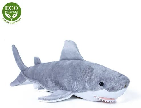 Rappa Plyšový žralok 36 cm ECO-FRIENDLY