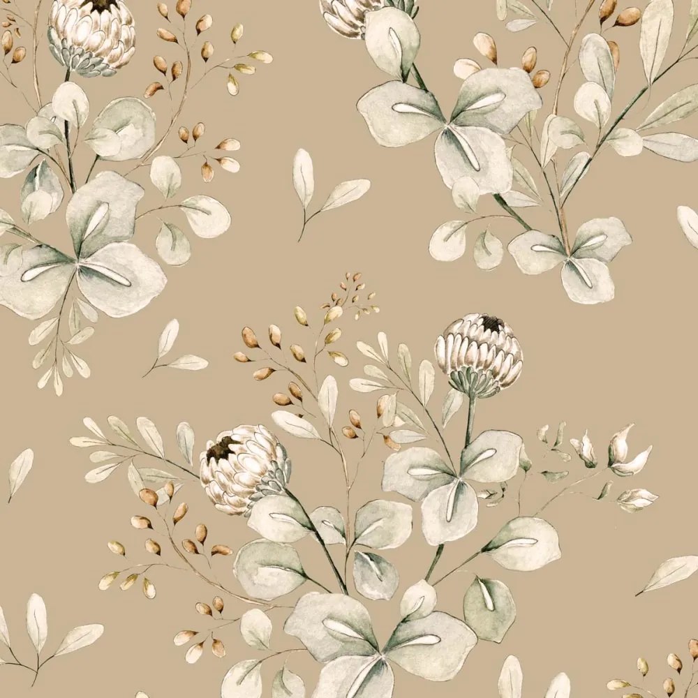 Tapeta ďatelina béžová 280×100 cm