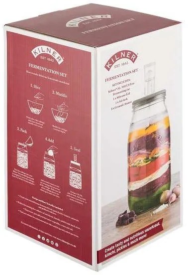 Kilner fermentation SET dóza na kvasenie zeleniny 3 l