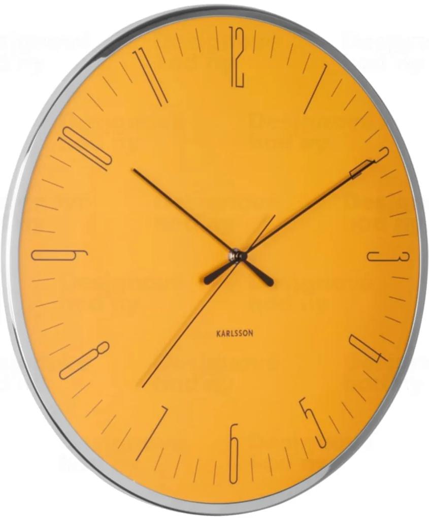 Dizajnové nástenné hodiny Karlsson 5754YE