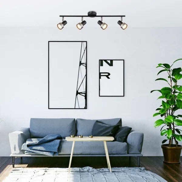 Rabalux 73014 - Stropné bodové svietidlo KONRAD 4xGU10/50W/230V