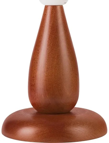 Stolná lampa PERA 1xE27/60W/230V hnedá/buk