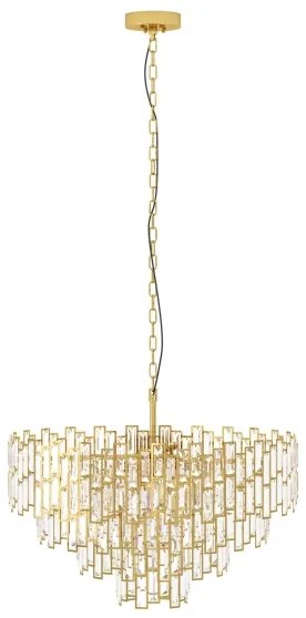 Eglo 39614 - Luster na reťazi CALMEILLES 10xE14/25W/230V priemer 78 cm