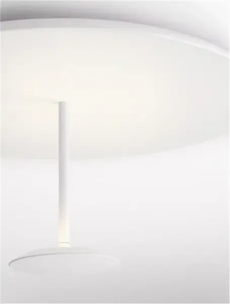 LED stmievateľné biele dizajnové stropné svietidlo Nima 60