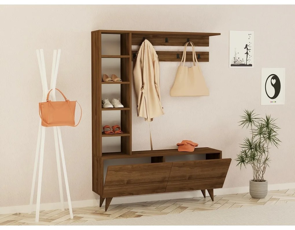 Predsieňová zostava Hale Walnut