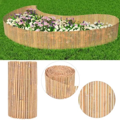 vidaXL Bambusový plot 1000x50 cm-