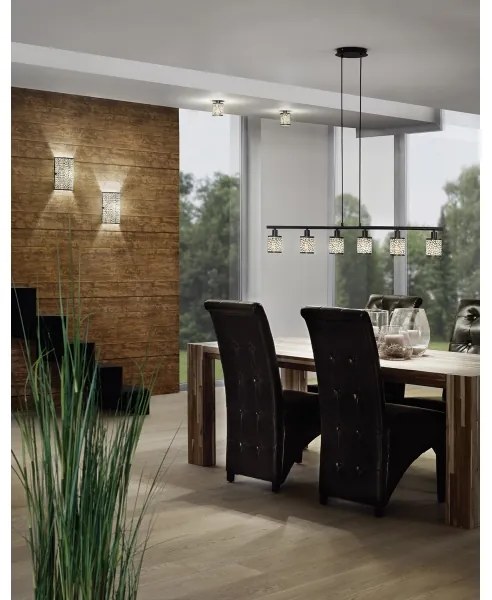 EGLO 89115 - Nástenné svietidlo ALMERA 1xE14/60W