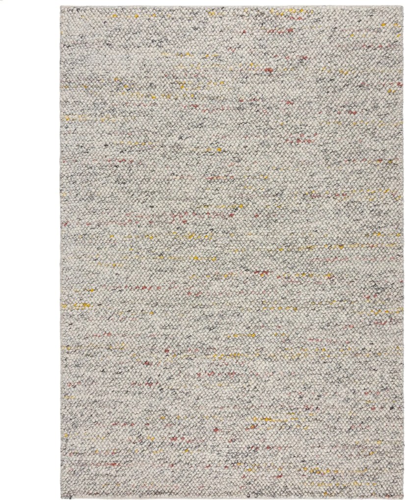 Flair Rugs, AKCIA: 120x170 cm Ručne tkaný kusový koberec Minerals Black/White, biela, chodba / predsieň