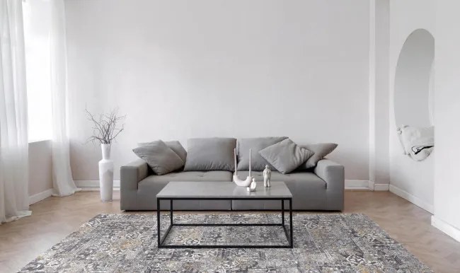 Koberec Agnella Lush Turms Granit