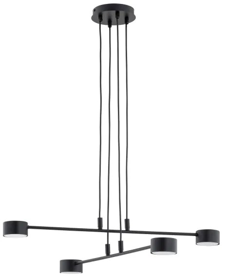Luster na lanku MODUS 4xGX53/10W/230V čierna