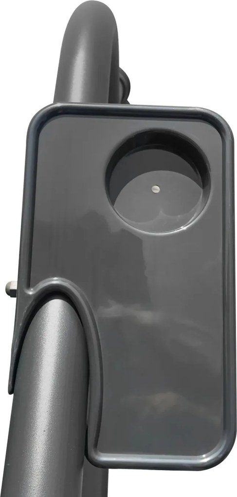 RAMIZ Veľká záhradná hojdačka so strieškou a vankúšmi 2x1 listy