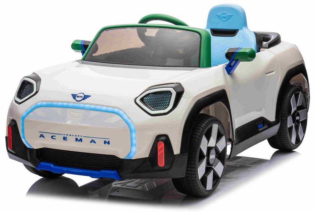 RAMIZ Elektrické autíčko Mini Concept Aceman JE1688 - biele
