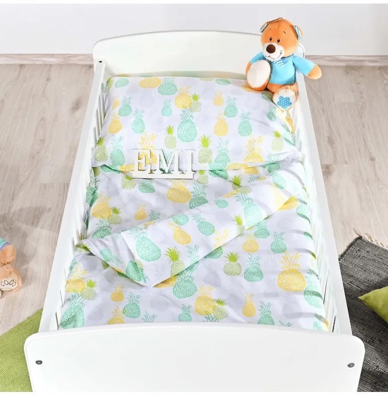 Detské obliečky Ananás EMI, Detský set 90x130 + 45x65