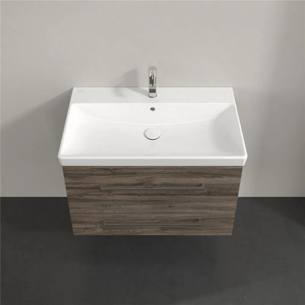 VILLEROY & BOCH Avento závesná skrinka pod umývadlo, 2 zásuvky, 780 x 452 x 514 mm, Stone Oak, A89100RK