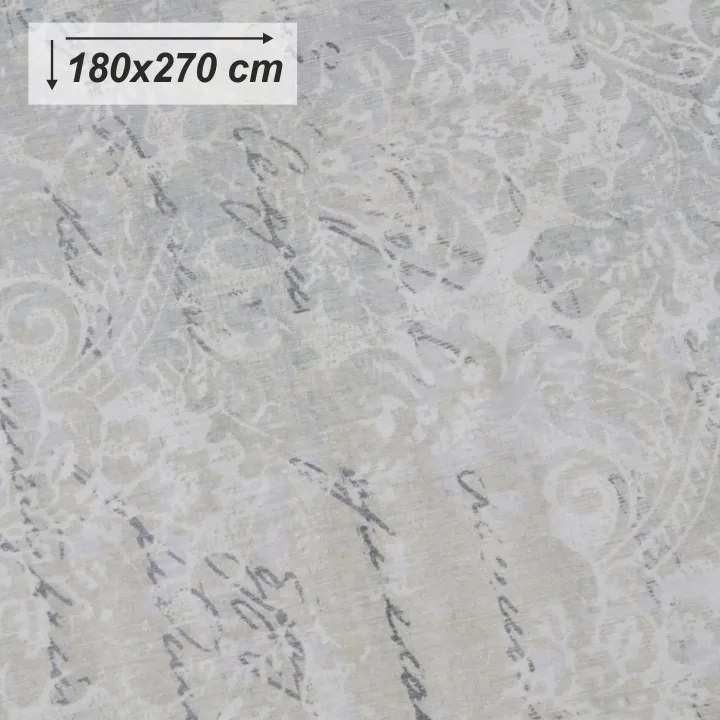 Koberec Balin 180x270 cm - béžová / vzor