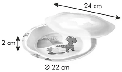 Tescoma Tanier s poklopom DINO