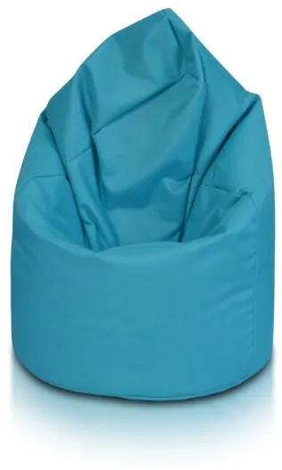 Sedací vak hruška Sako XL polyester TiaHome - Svetlo modrá